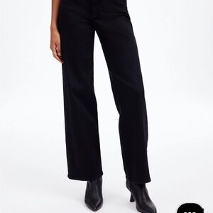 Madewell perfect vintage wide leg cropped jeans